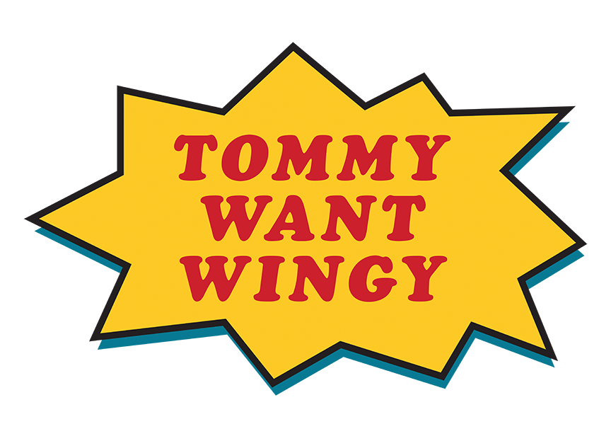Tommy Want Wingy Austin food truck logo